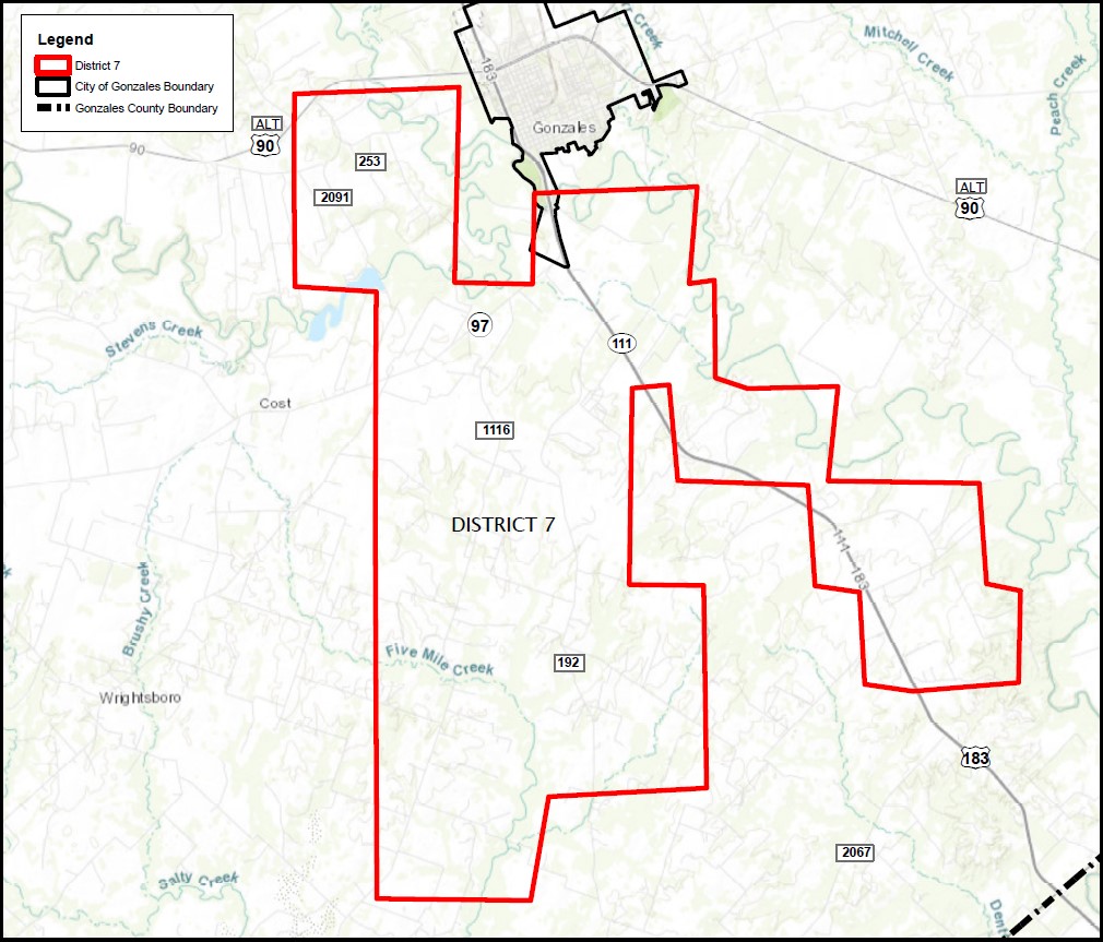 District 7 Map